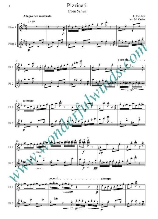 Delibes, L :: Three Pieces