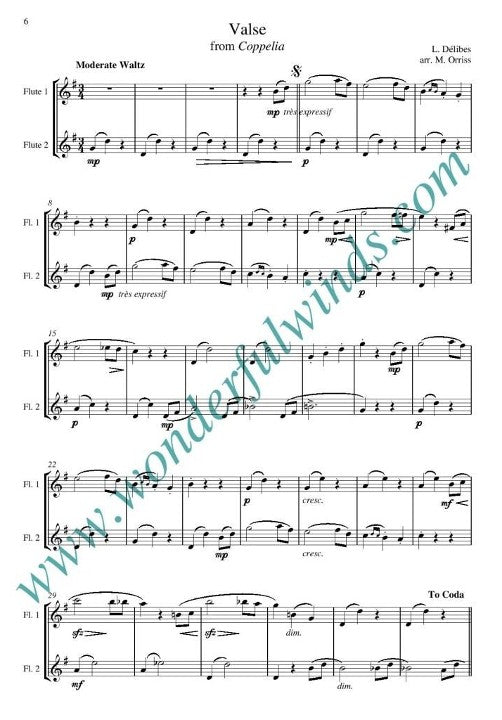 Delibes, L :: Three Pieces