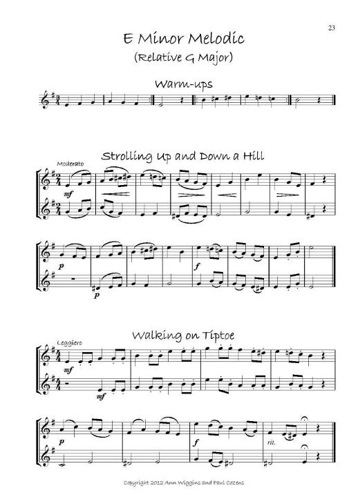 Wiggins, A; Cozens, P :: Keys to Success: Fun Duets