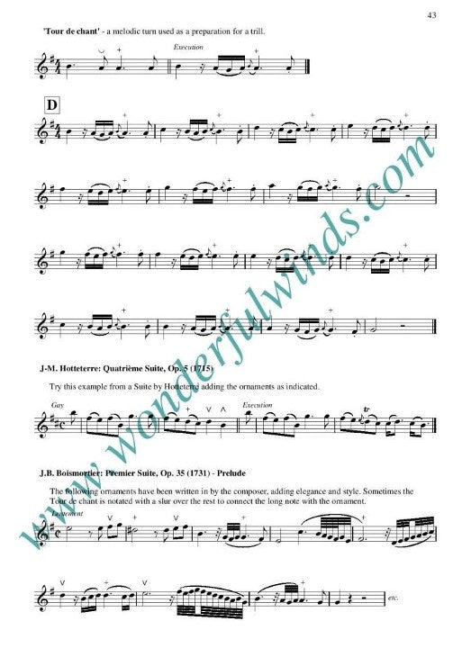Walker, E :: Baroque Studies for Modern Flute