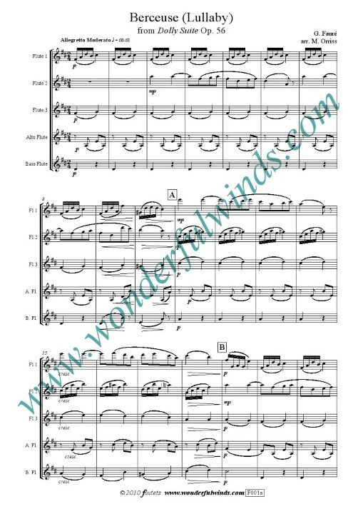 Faure, G :: Berceuse (Dolly Suite)