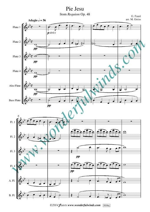 Faure, G :: Pie Jesu from Requiem Op. 48
