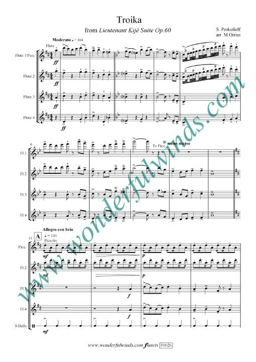 Prokofiev, S :: Troika from Lieutenant Kije Suite Op. 60