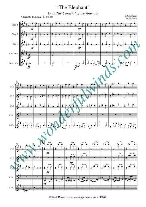 Saint-Saens, C :: The Elephant from Carnival of the Animals