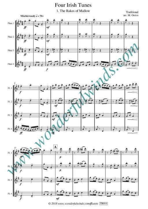 Traditional :: Four Irish Tunes