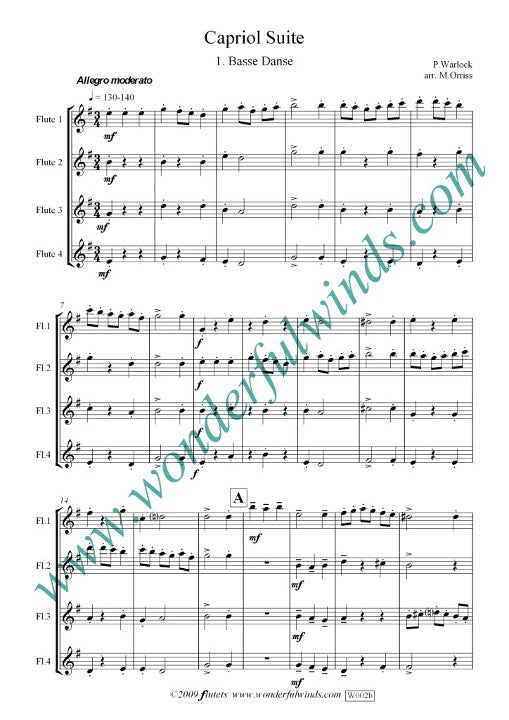 Warlock, P :: Capriol Suite
