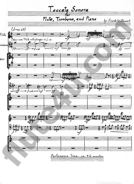 Stewart, F :: Toccata Sonora