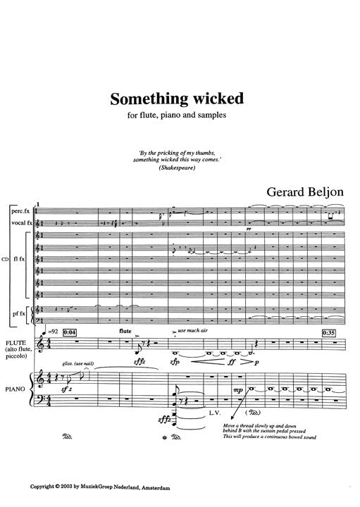 Beljon, G :: Something Wicked