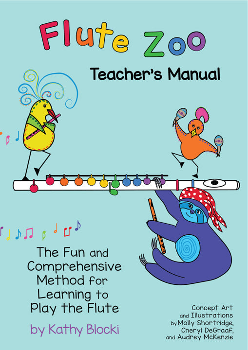 Blocki, K :: Flute Zoo Solo Book - Teacher's Manual