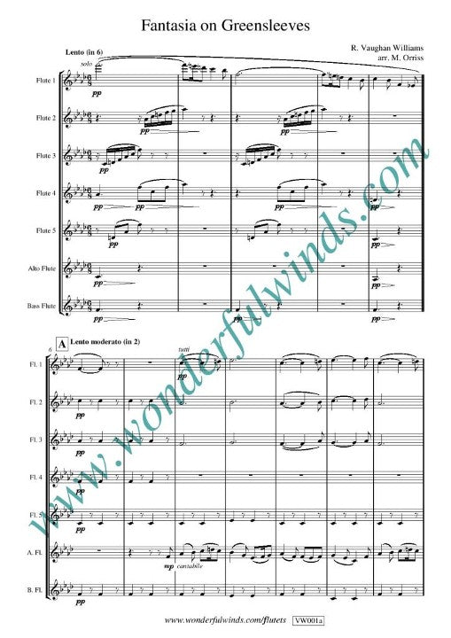 Vaughan Williams, R :: Fantasia on Greensleeves