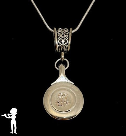 Necklace - Engraved Plateau Key