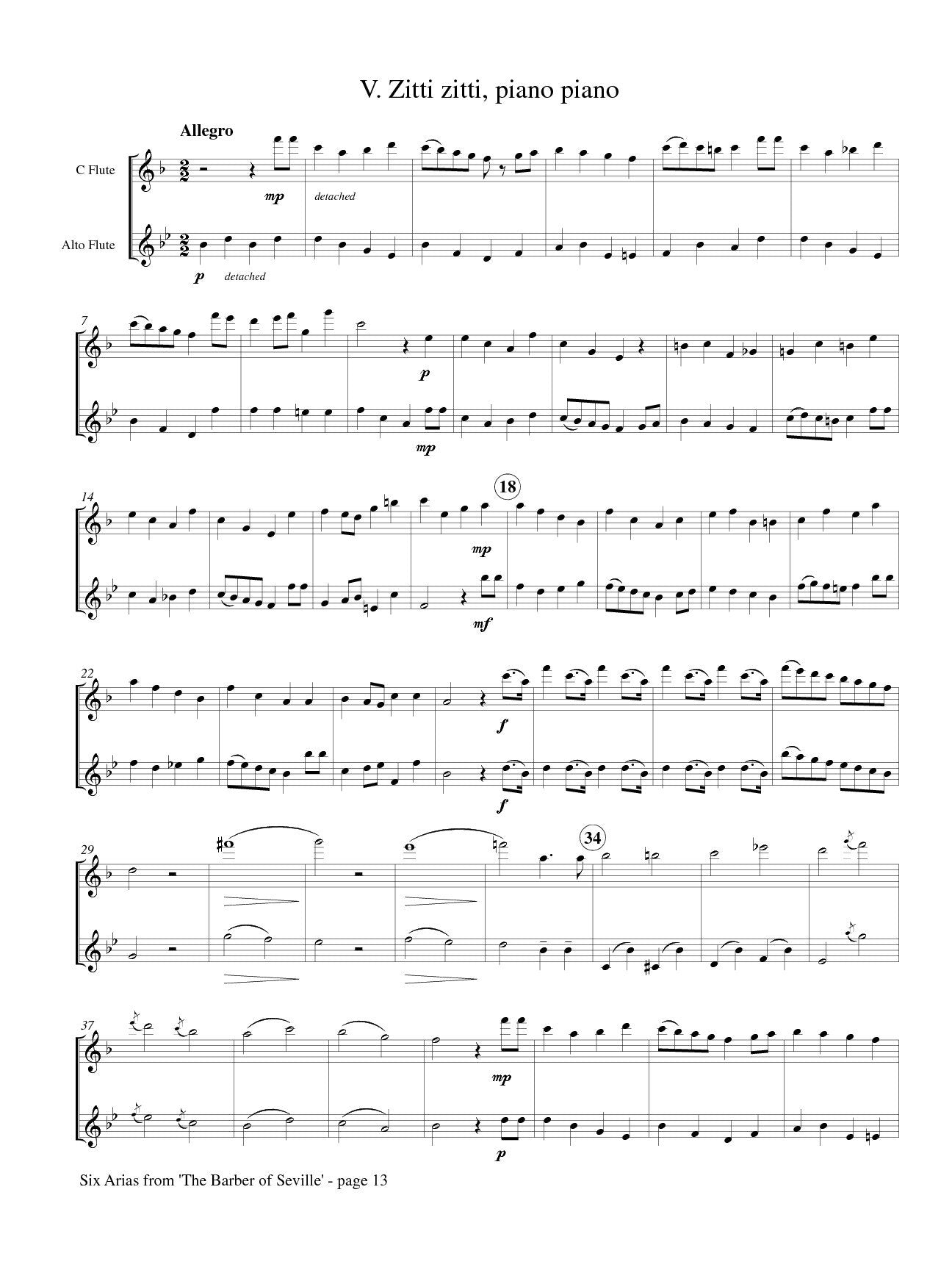 Rossini, G :: Six Arias from The Barber of Seville