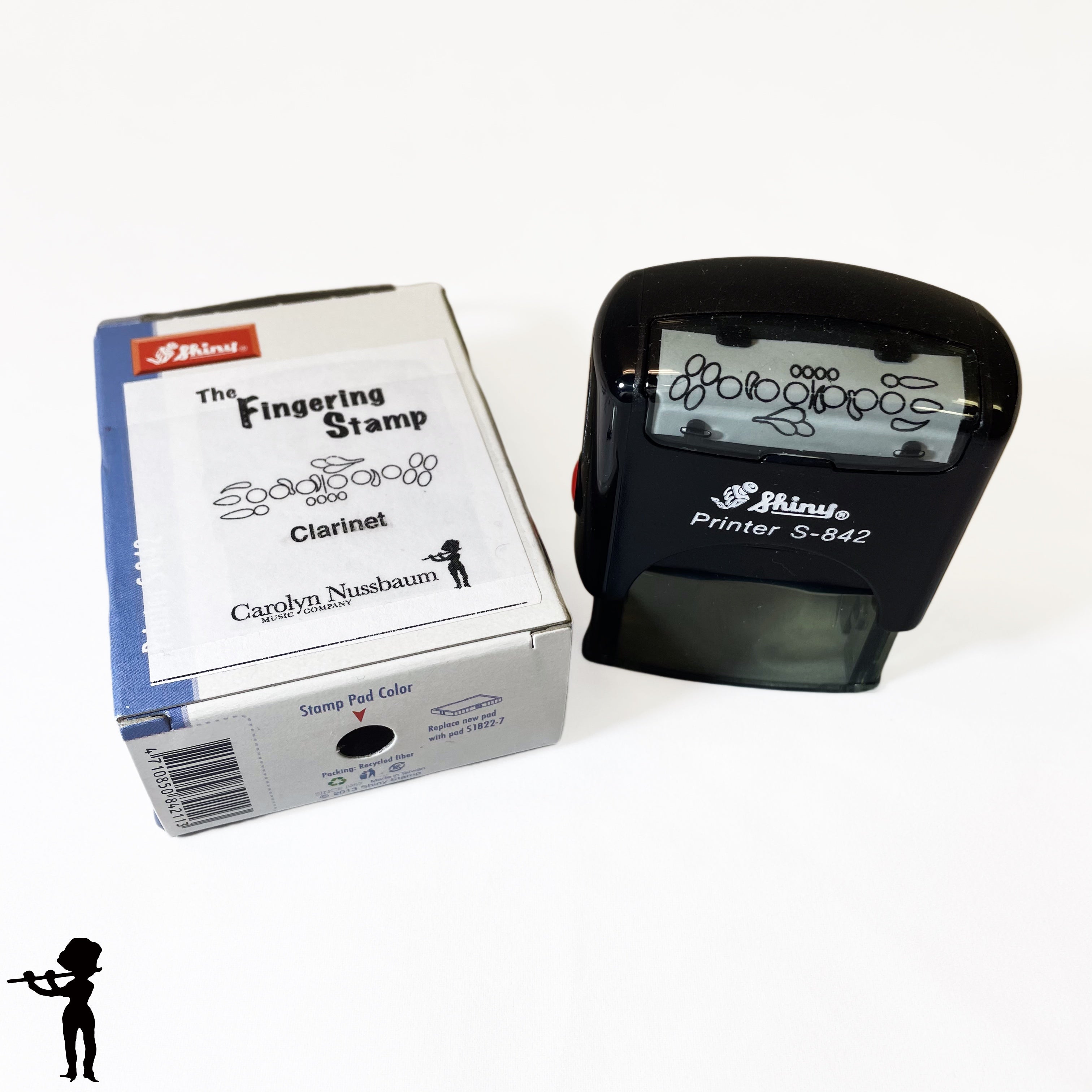 Clarinet Fingering Stamp
