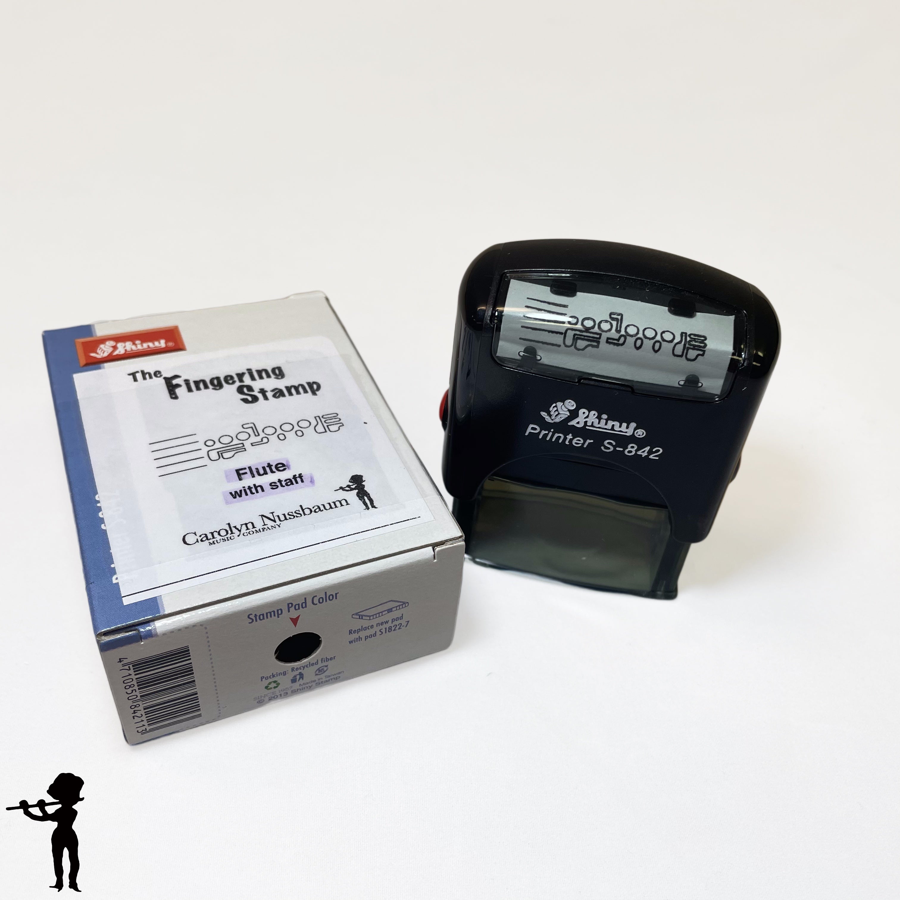 Combo Staff and Fingering Stamp