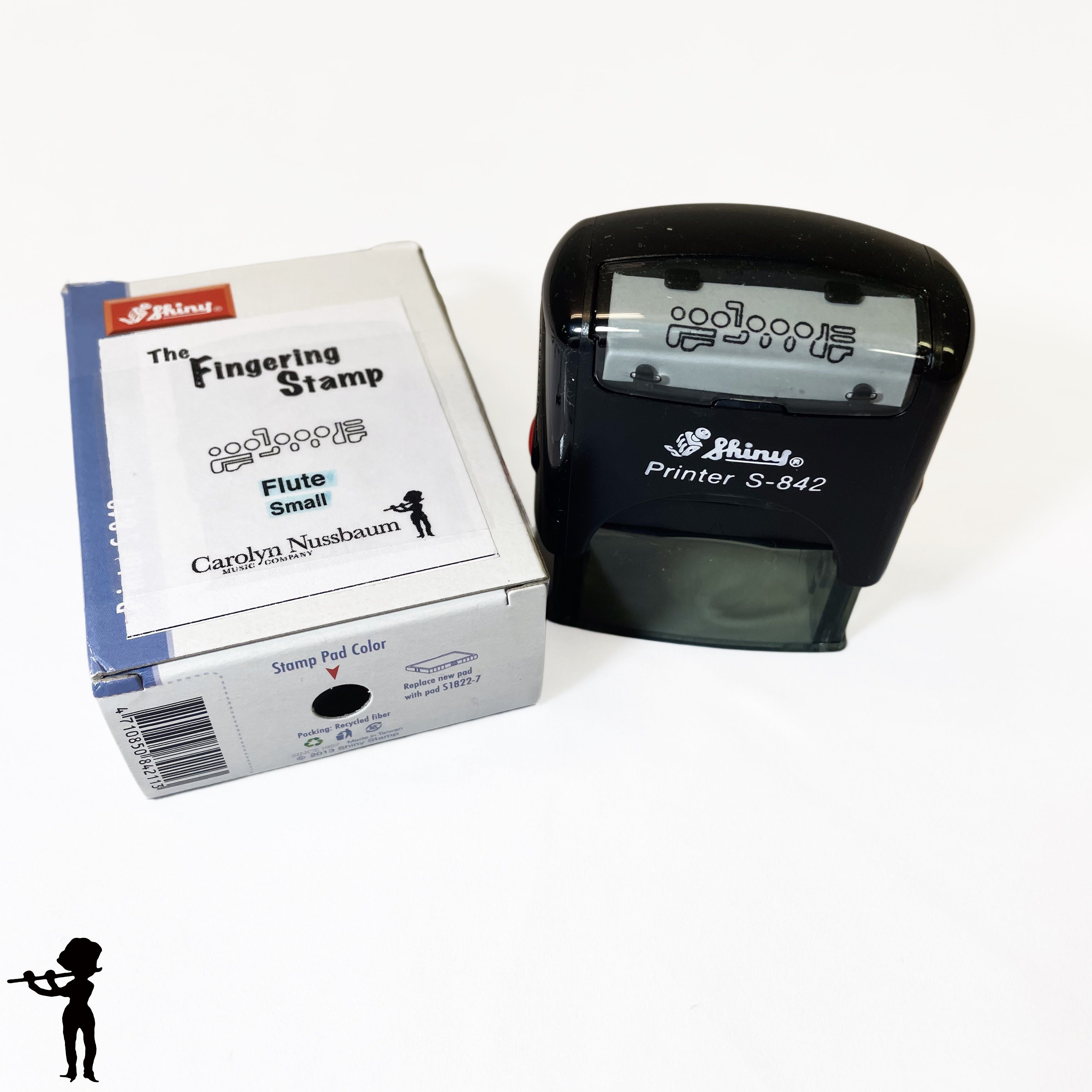 Flute Fingering Stamp - Small