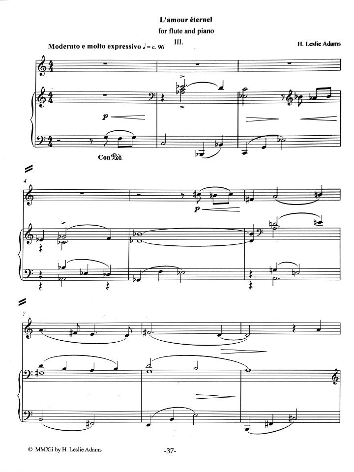 Adams, HL :: L'amour Eternel