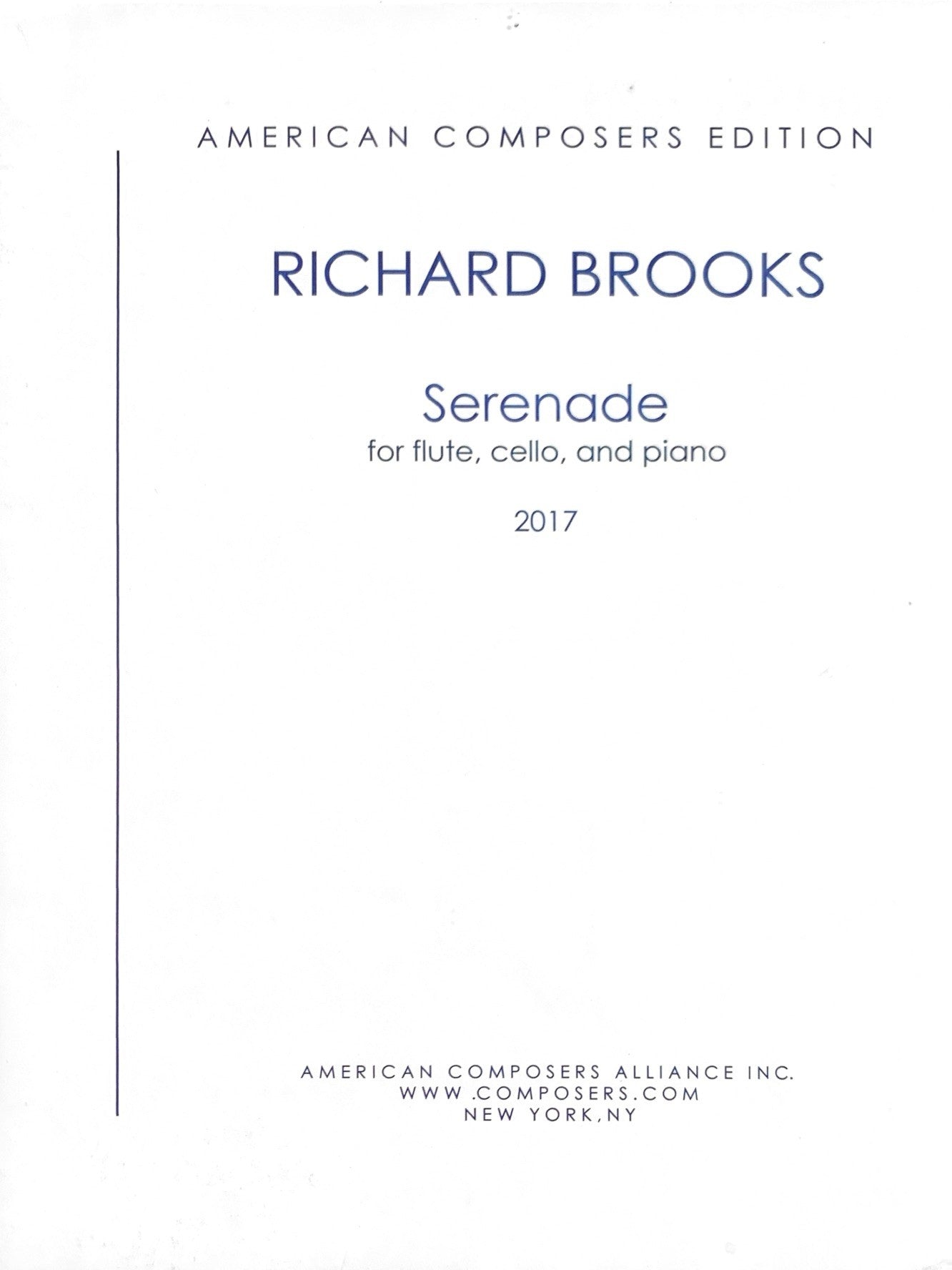 Brooks, Richard :: Serenade