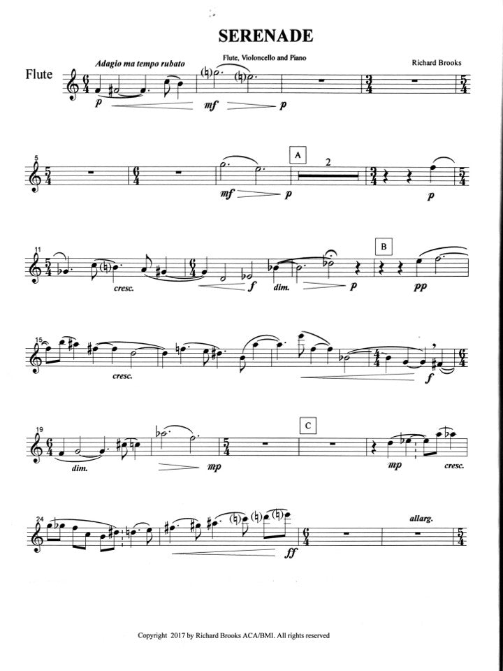 Brooks, Richard :: Serenade