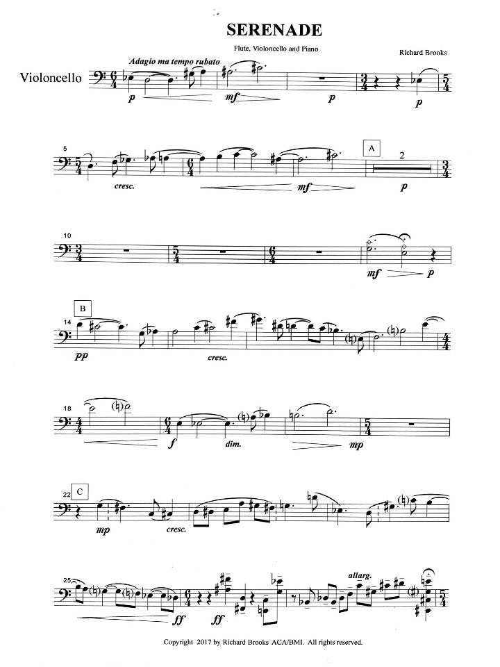 Brooks, Richard :: Serenade