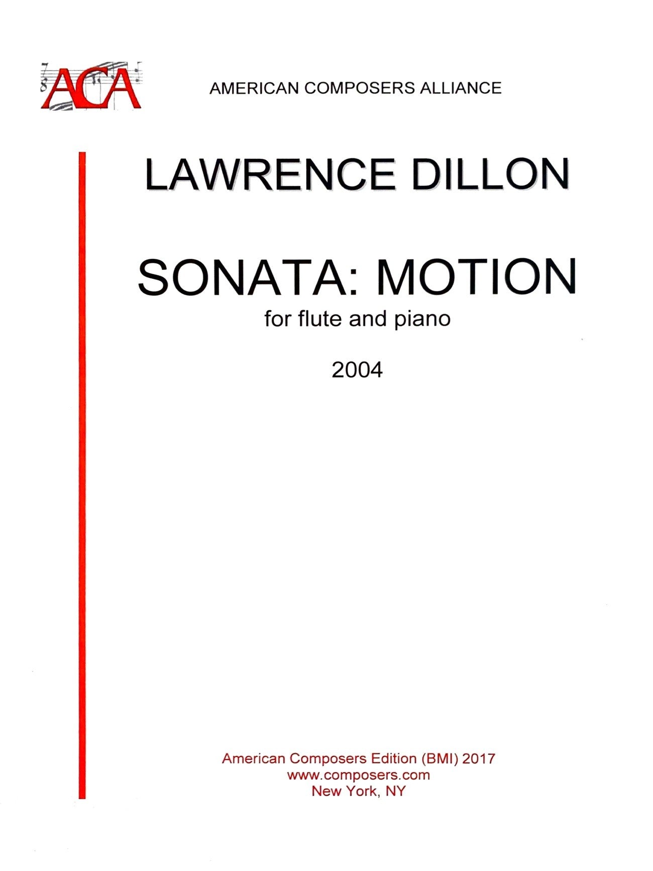Dillon, L :: Sonata: Motion