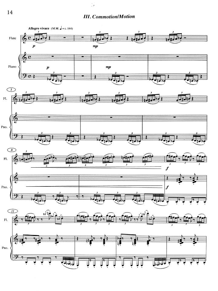 Dillon, L :: Sonata: Motion