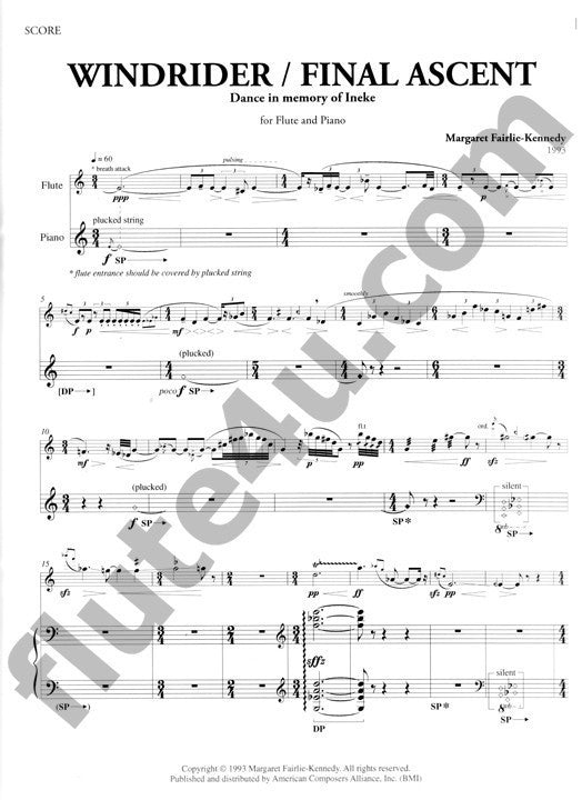 Fairlie-Kennedy, M :: Windrider/Final Ascent