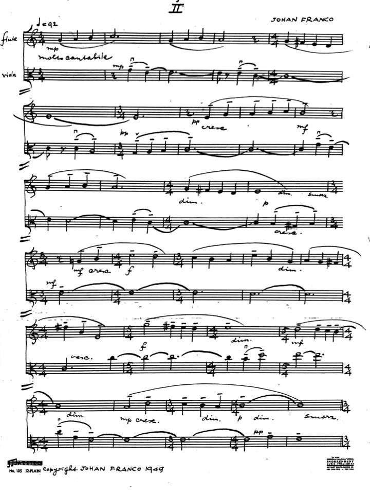 Franco, J :: Sonatina