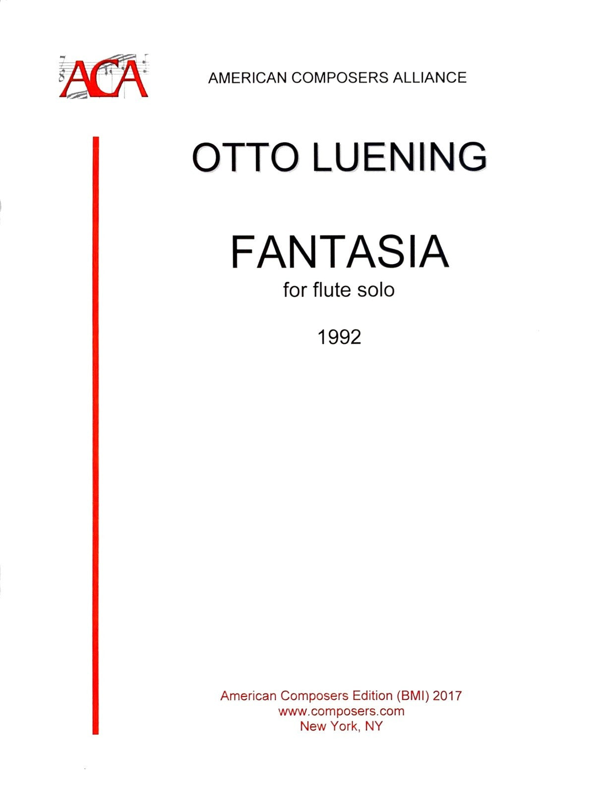 Luening, O :: Fantasia