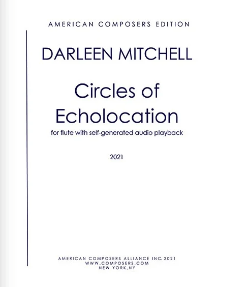 Mitchell, D :: Circles of Echolocation