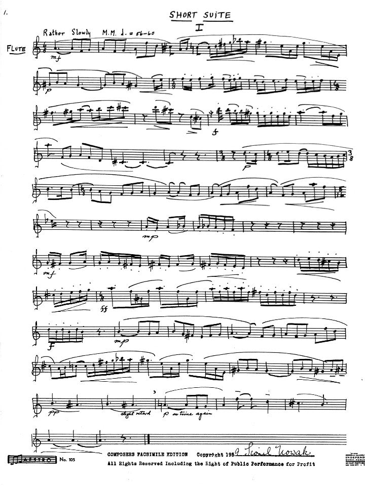 Nowak, L :: Short Suite