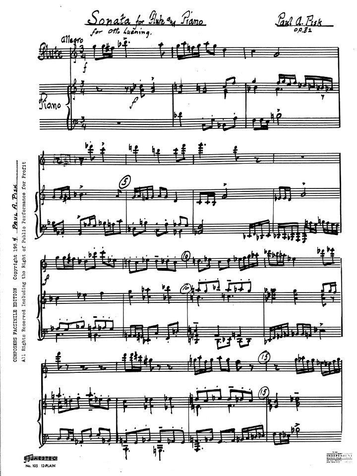 Pisk, P :: Sonata
