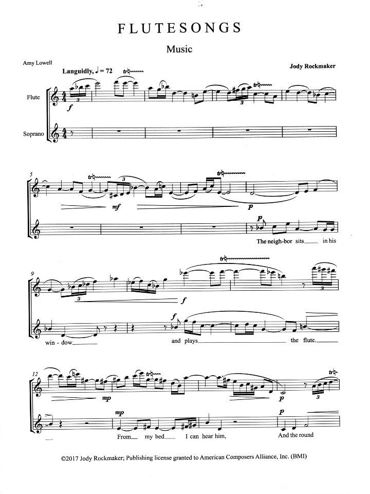 Rockmaker, J :: Flutesongs