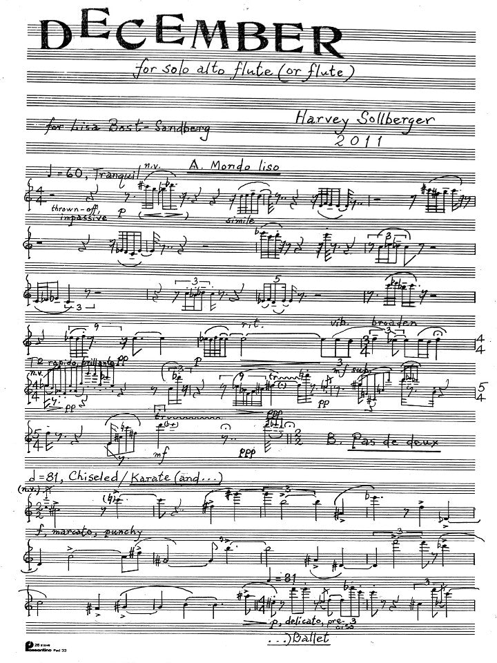 Sollberger, H :: December