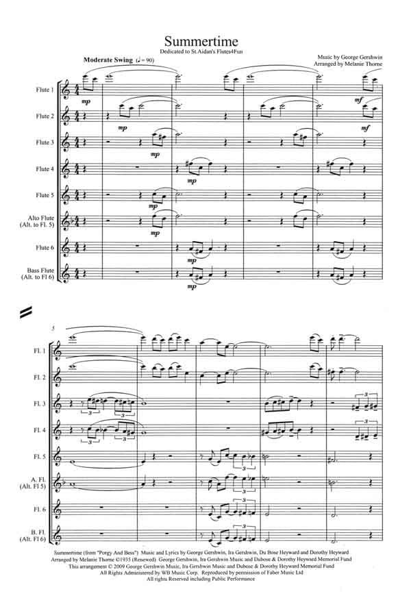 Gershwin, G :: Summertime
