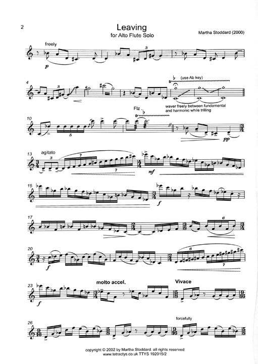 Stoddard, M :: Leaving