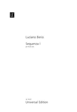 Berio, L :: Sequenza I