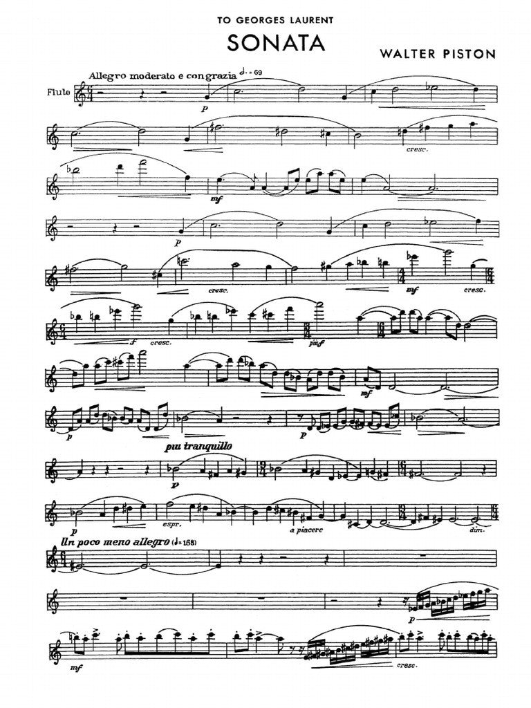 Piston, W :: Sonata