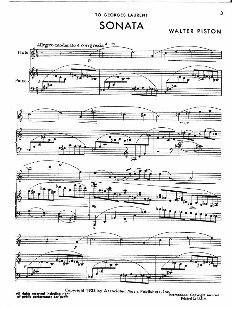 Piston, W :: Sonata