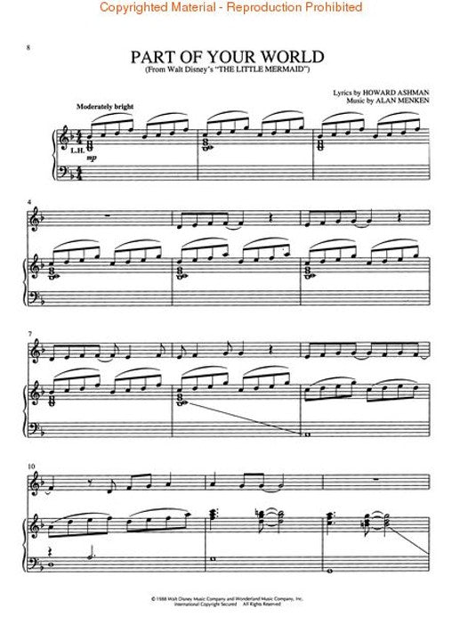 Various :: Disney Movie Favorites [Piano Accompaniment]