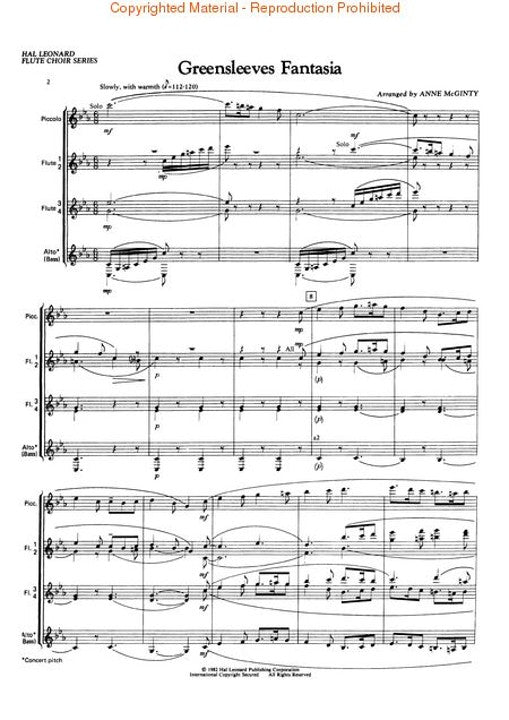Traditional :: Greensleeves Fantasia