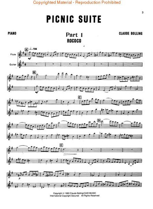Bolling, C :: Picnic Suite