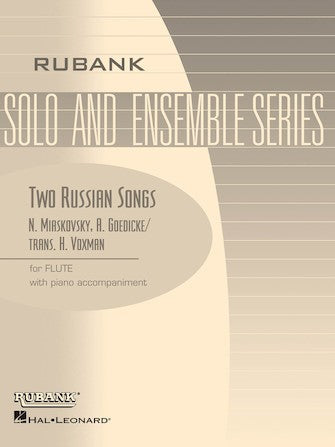 Miaskovsky, N; Goedicke, A :: Two Russian Songs
