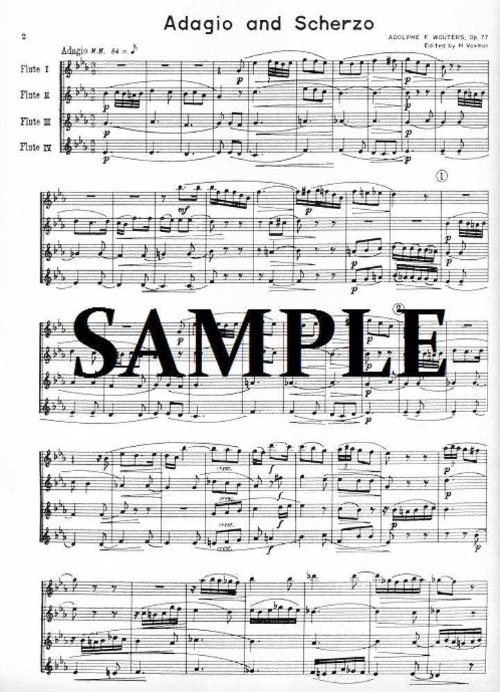 Wouters, AF :: Adagio and Scherzo