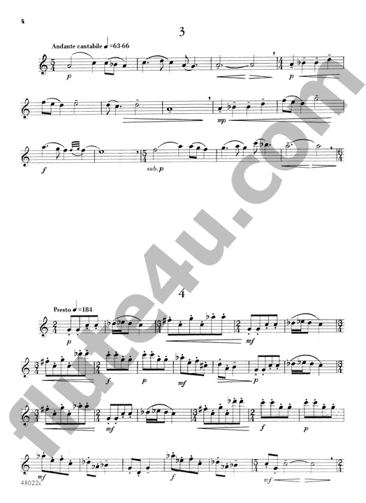 Loudova, I :: Suite for Solo Flute