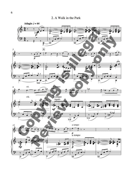 Aquilanti, G :: Short Pieces for Flute and Piano Book 2: Intermediate
