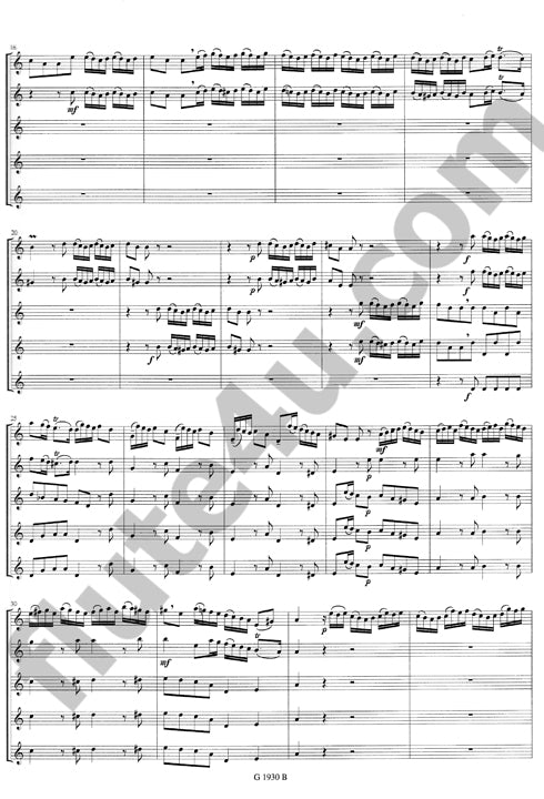 Boismortier, JB :: Concerto No. 2 en la mineur [Concerto No. 2 in A minor]