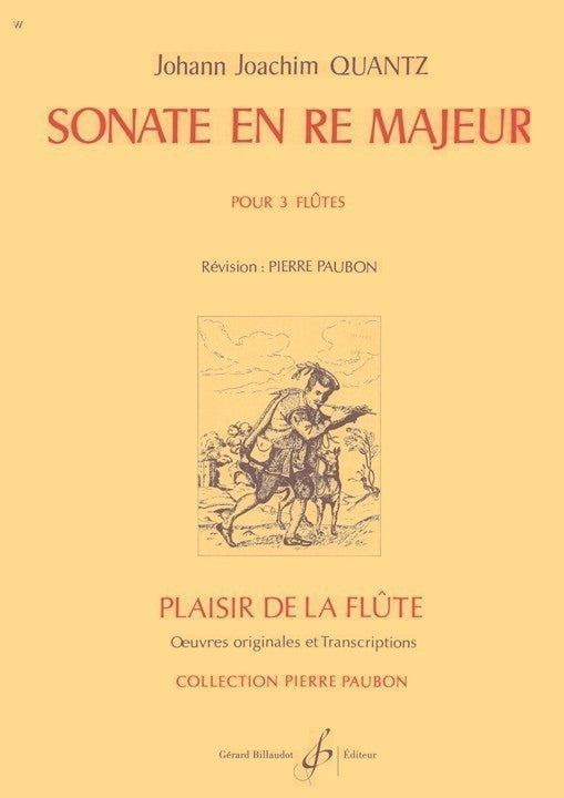 Quantz, JJ :: Sonate En Re Majeur [Sonata in D Major]