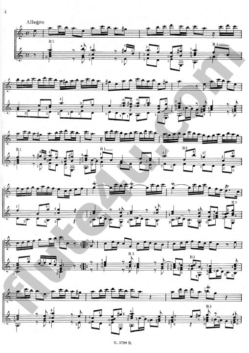Loeillet, JB :: Sonate en la mineur [Sonata in A minor]