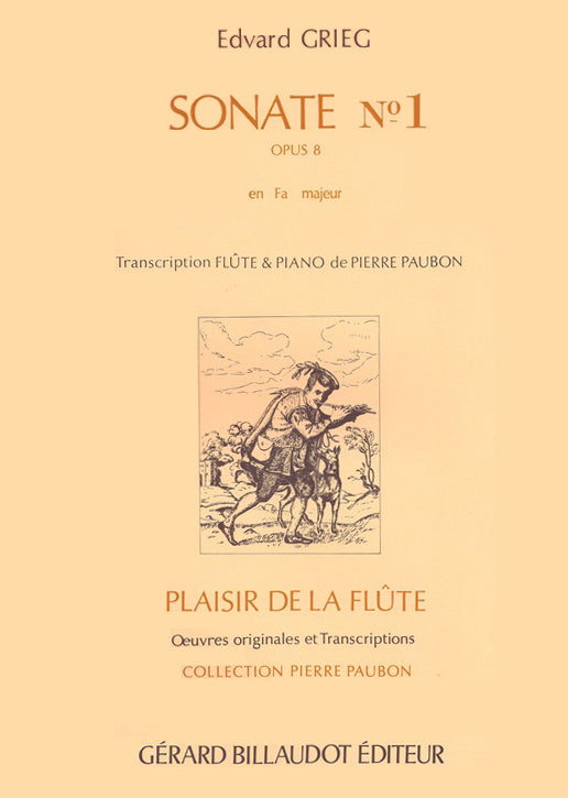 Grieg, E :: Sonate No. 1 op. 8 en Fa majeur [Sonata No. 1 op. 8 in F Major]