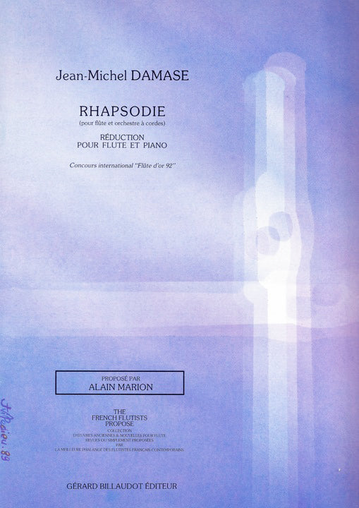 Damase, J-M :: Rhapsodie